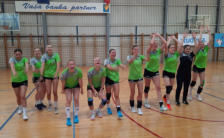 Hervorragender 2. Platz der Mädchen